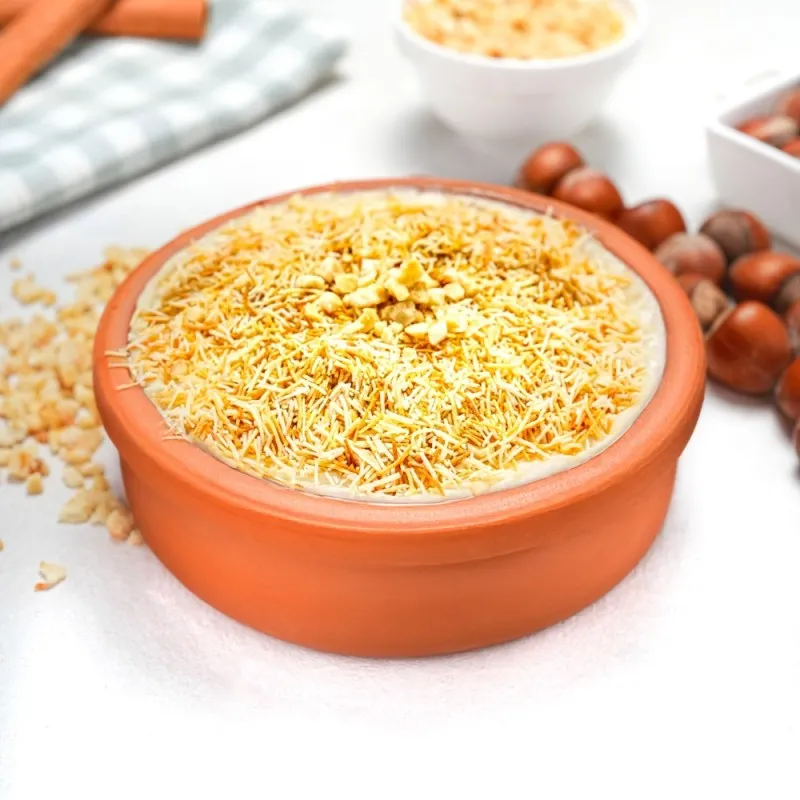 Crispy Hamsiköy Rice Pudding